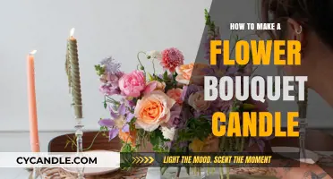 Crafting a Beautiful Flower Bouquet Candle: A Step-by-Step Guide