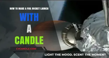 DIY Foil Rocket Launch: Candle-Powered Fun for Kids and Adults