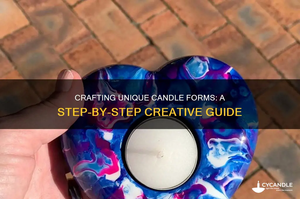how to make a form with candle