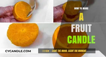 Crafting Aromatic Fruit Candles: A Step-by-Step DIY Guide