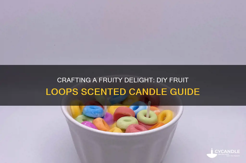 how to make a fruit loops scented candle