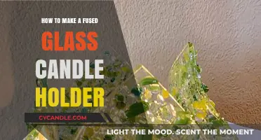 Crafting a Stunning Fused Glass Candle Holder: A Step-by-Step Guide
