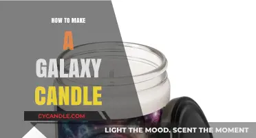 Create a Cosmic Galaxy Candle: DIY Guide for Beginners