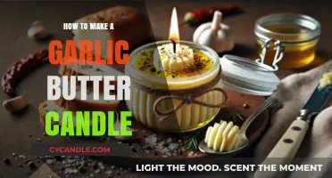 Crafting a Fragrant Garlic Butter Candle: Easy DIY Guide