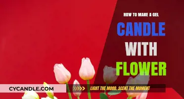 Crafting Gel Candles: Embedding Flowers for a Stunning DIY Glow