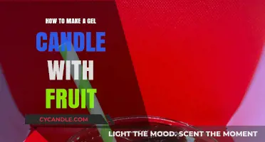 Crafting Fruity Gel Candles: A Step-by-Step DIY Guide