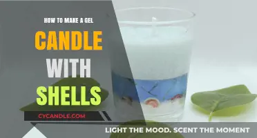 Crafting Coastal Gel Candles: A Shell-Filled DIY Guide