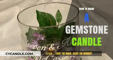 Crafting Gemstone Candles: A Step-by-Step DIY Guide to Elegance