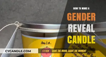 Crafting a Gender Reveal Candle: Creative DIY Guide for Expectant Parents