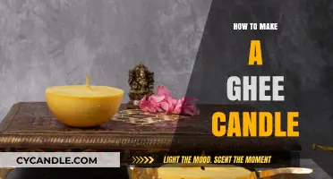 Crafting Ghee Candles: A Step-by-Step Guide to Natural Lighting