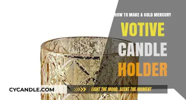 Crafting a Luxurious Gold Mercury Votive Candle Holder DIY Guide