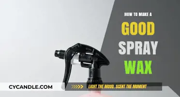 Crafting the Perfect Spray Wax: Simple Steps for a Flawless Finish