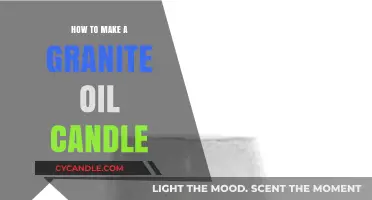 Crafting a Stunning Granite Oil Candle: A Step-by-Step Guide
