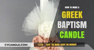 Crafting a Traditional Greek Baptism Candle: A Step-by-Step Guide