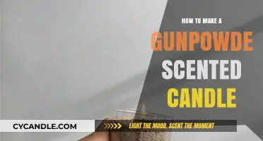 Crafting Gunpowder Scented Candles: A Step-by-Step DIY Guide