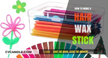 Mastering Hair Wax Stick: Easy DIY Recipe and Application Tips
