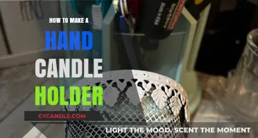 Crafting a Unique Hand-Shaped Candle Holder: DIY Guide