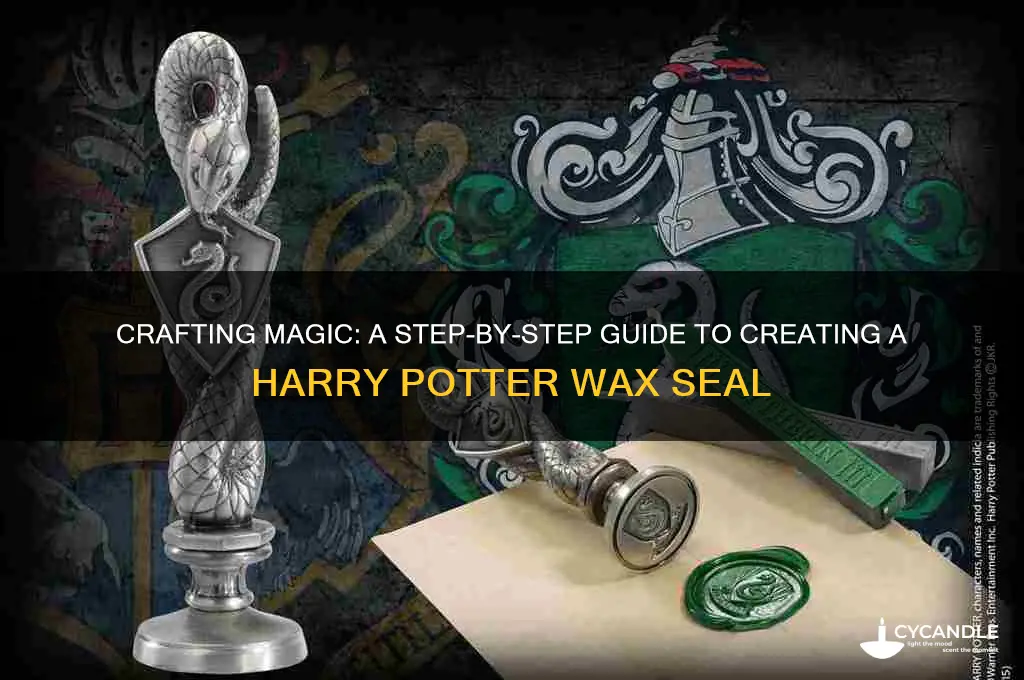 how to make a harry potter wax seal