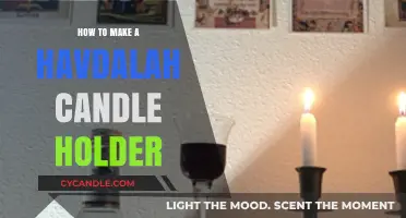 Crafting a Unique Havdalah Candle Holder: A Step-by-Step DIY Guide