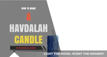 Crafting a Havdalah Candle: A Step-by-Step Guide to Tradition