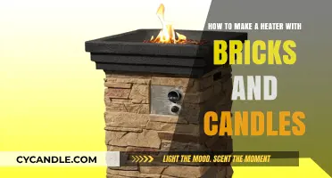 DIY Brick and Candle Heater: Simple, Cozy, and Cost-Effective Solution