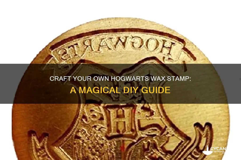 how to make a hogwarts wax stamp