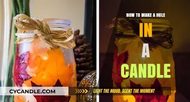 Easy DIY Guide: Creating a Perfect Hole in Your Candle