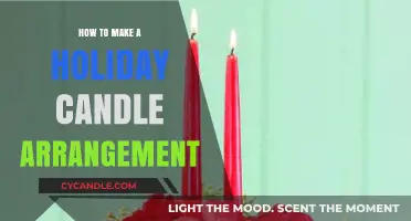 Create Festive Holiday Candle Arrangements: Easy DIY Decor Ideas