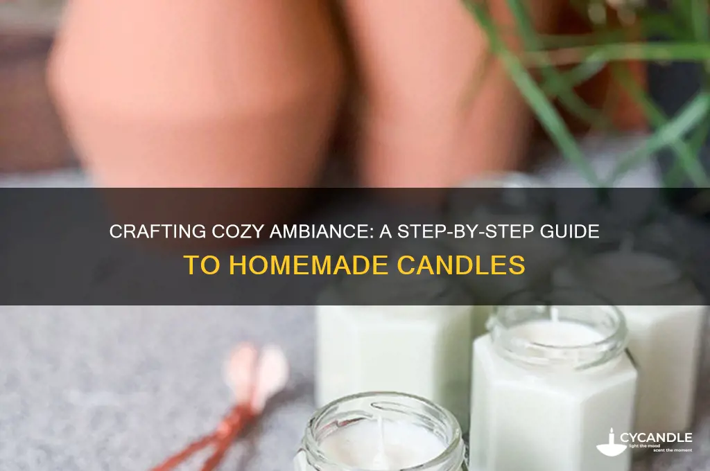 how to make a homade candle