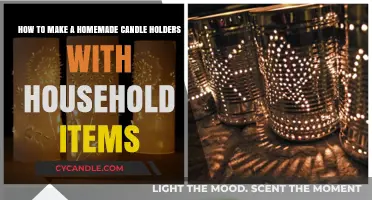 Creative DIY Candle Holders Using Everyday Household Items