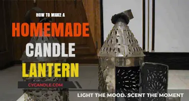 Crafting Cozy Ambiance: DIY Homemade Candle Lantern Tutorial