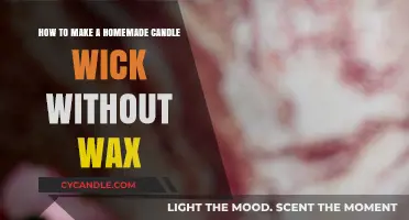 Crafting Candle Wicks: A Wax-Free DIY Guide for Beginners
