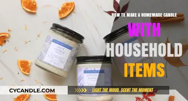 Crafting Cozy Homemade Candles Using Everyday Household Items Easily