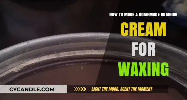 DIY Numbing Cream Recipe for Pain-Free Waxing at Home