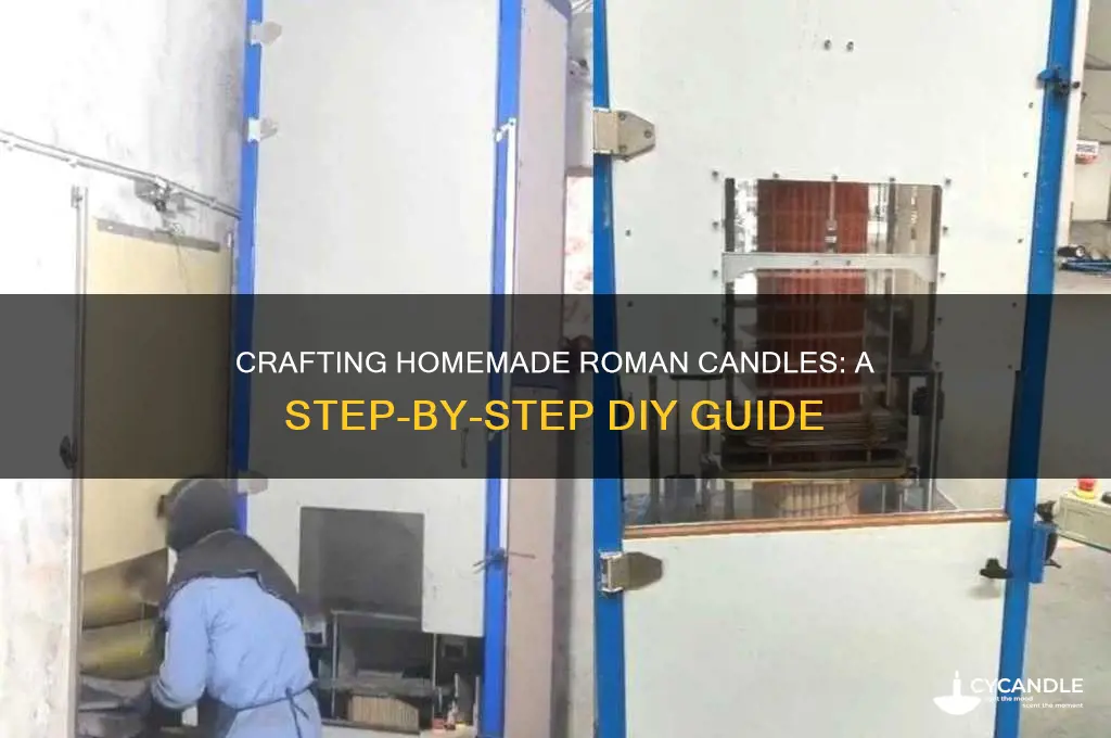 how to make a homemade roman candle