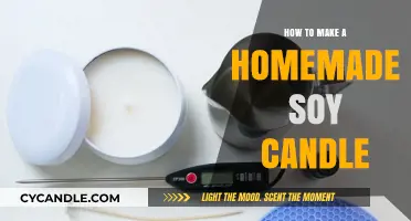 Crafting Homemade Soy Candles: A Simple DIY Guide for Beginners