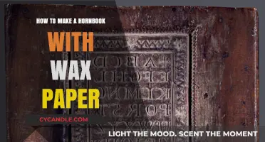 Crafting a Wax Paper Hornbook: A Simple DIY Guide