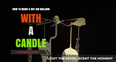 Crafting a Candle-Powered Hot Air Balloon: A Simple DIY Guide