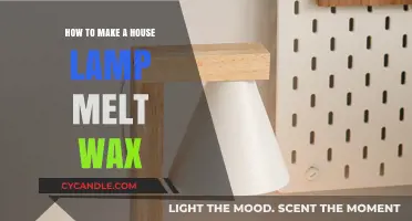 Creative DIY: Crafting a Wax-Melting House Lamp Step-by-Step