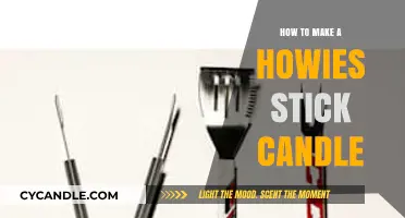 Crafting a Howie's Stick Candle: Simple DIY Guide for Beginners
