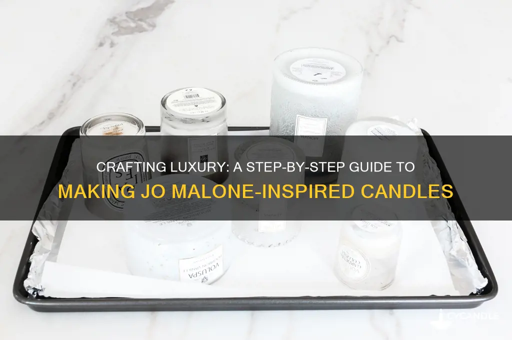 how to make a jo malone candle