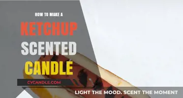Crafting a Ketchup-Scented Candle: Unique DIY Aromatic Creation Guide