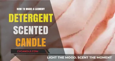 Crafting Laundry Detergent Scented Candles: A DIY Aromatic Guide