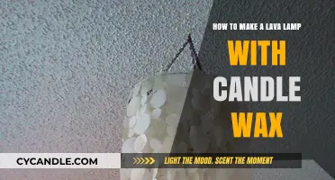 DIY Lava Lamp: Crafting a Wax-Candle Light Show at Home