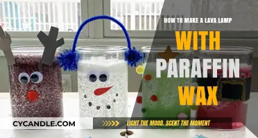 Create a DIY Lava Lamp Using Paraffin Wax: Easy Steps