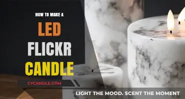 DIY LED Flicker Candle: Crafting a Realistic, Safe, Ambient Light