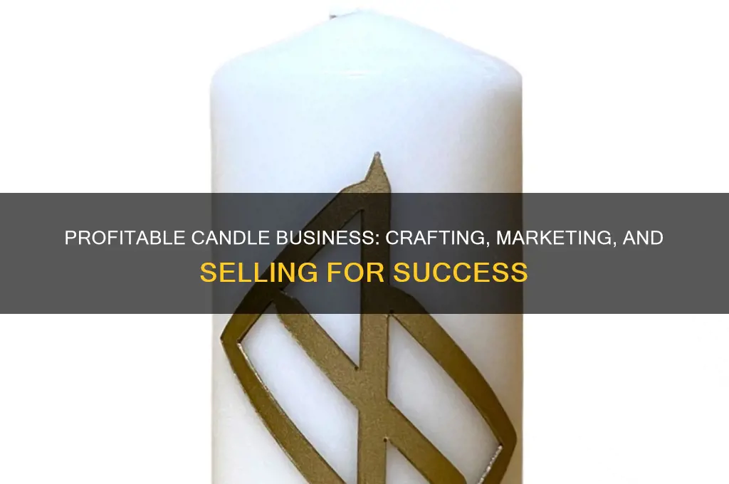 how to make a living selling candles