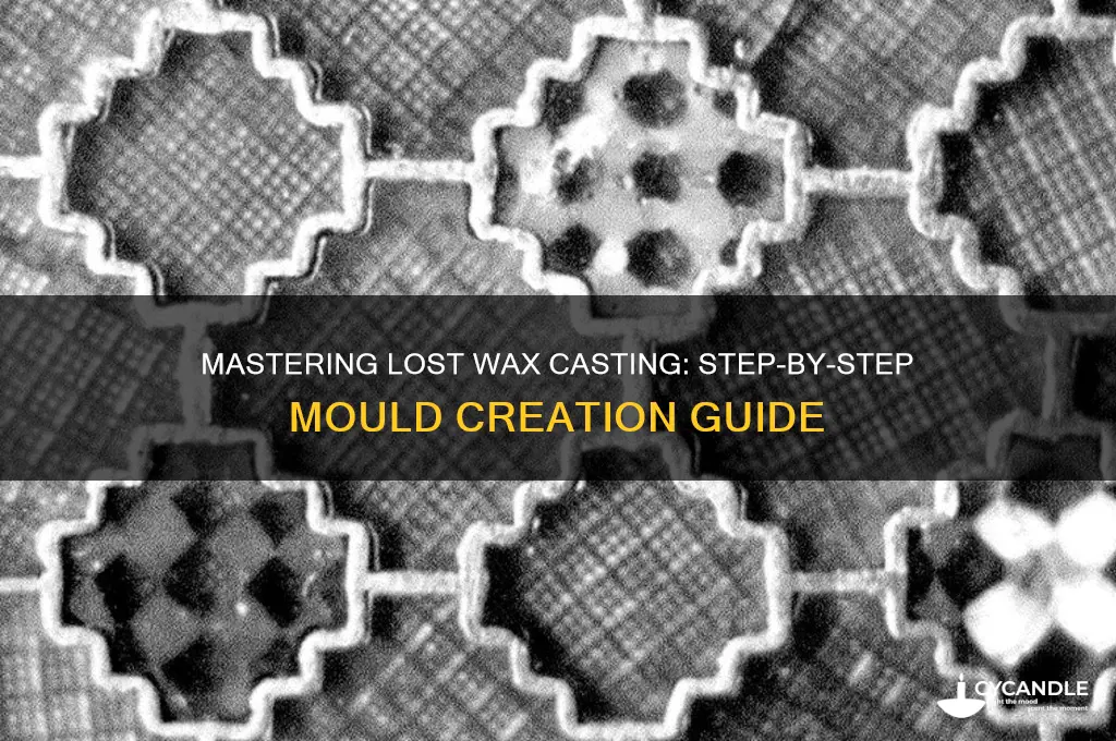 how to make a lost wax casting mould