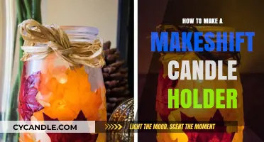 Crafting Light: Easy DIY Makeshift Candle Holder Ideas at Home