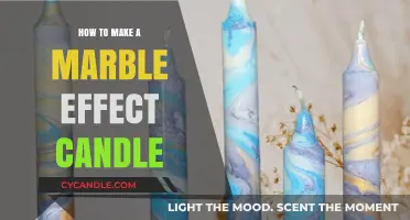 Create Stunning Marble Effect Candles: Easy DIY Guide for Beginners